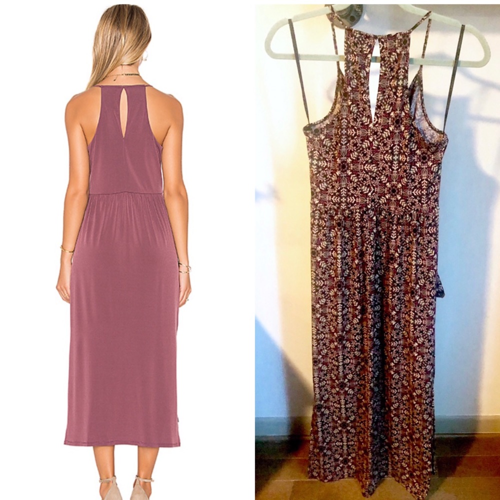 Xs Bcbgeneration Pattern Surplice Midi Dress - image 3